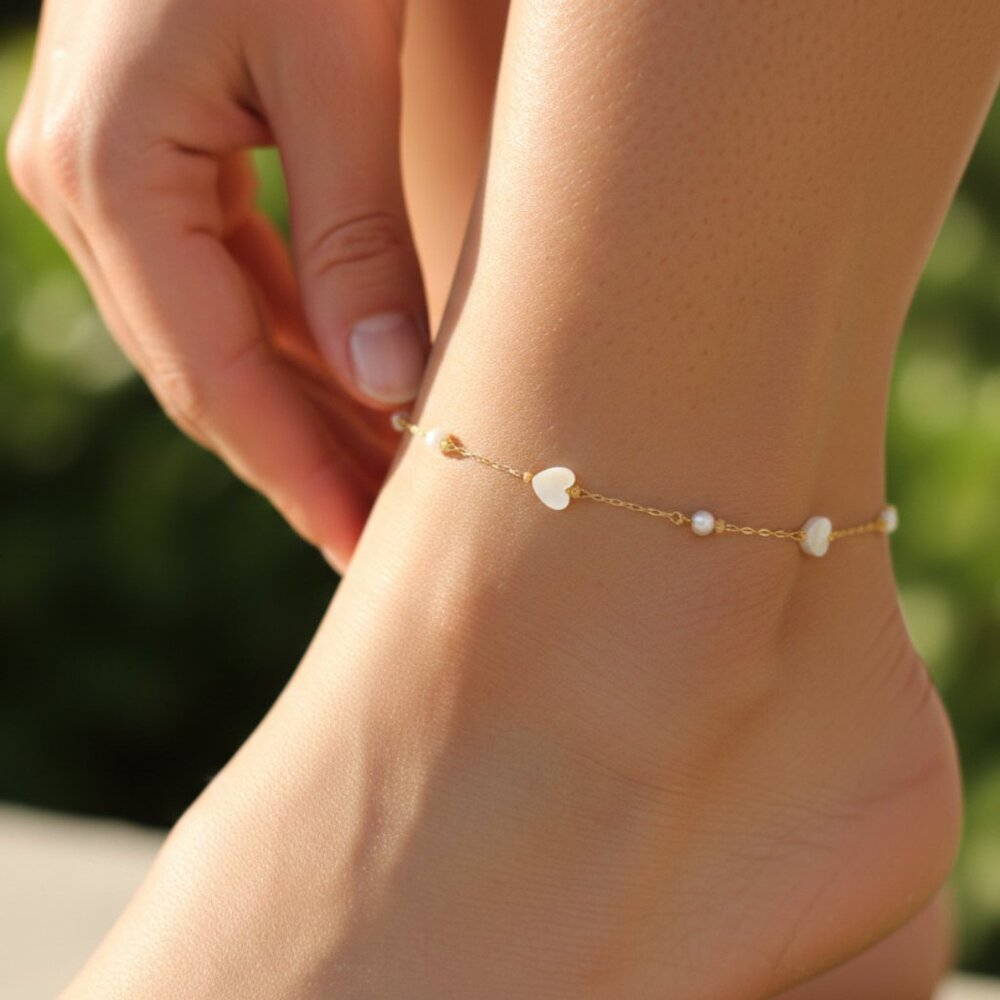 Elegant Handmade Anklet – Perfect for Women & Girls | Ideal Gift Option,DYC1115